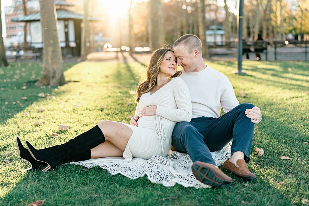 Hoboken Maternity Session by Christina Claire Photography